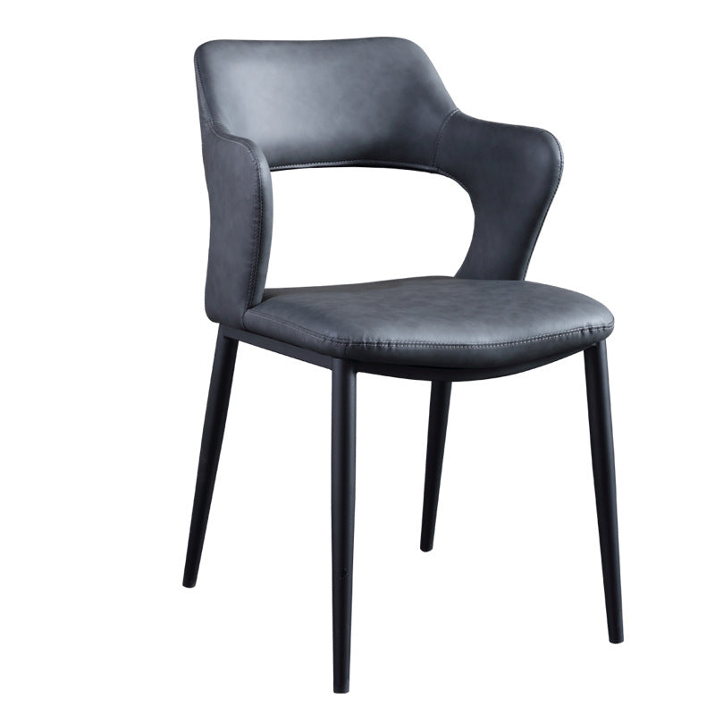 Capri PU Leather Dining Chairs 20.86"D (with 2 chairs)