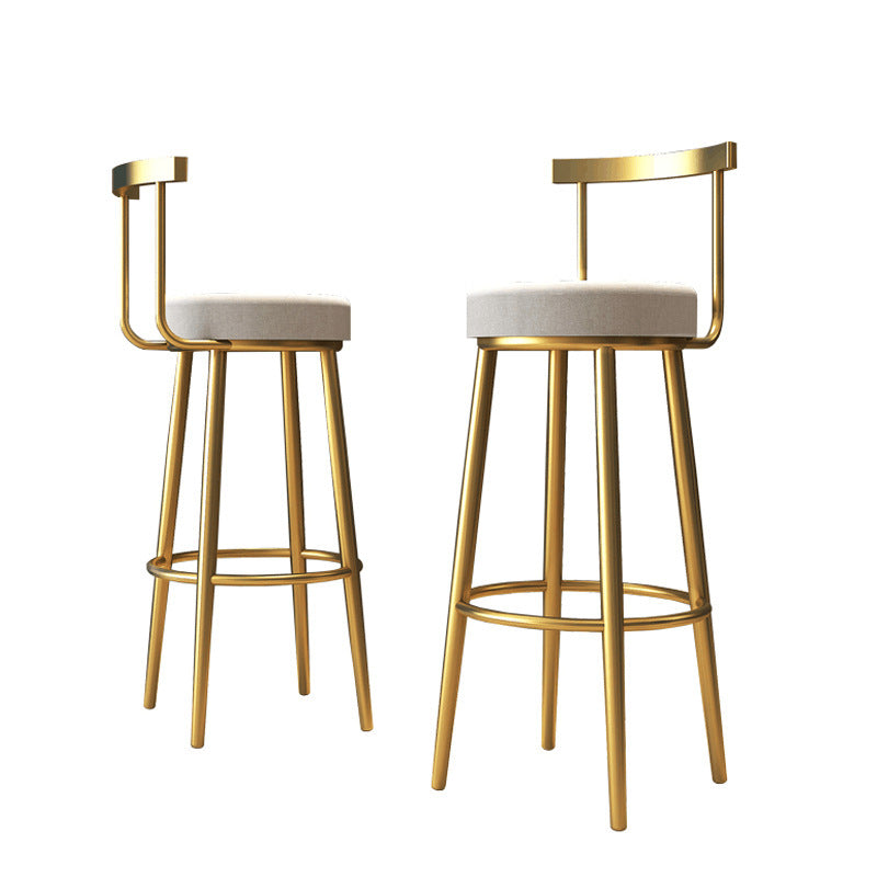 Belluno Golden Bar Chair 33.86"H