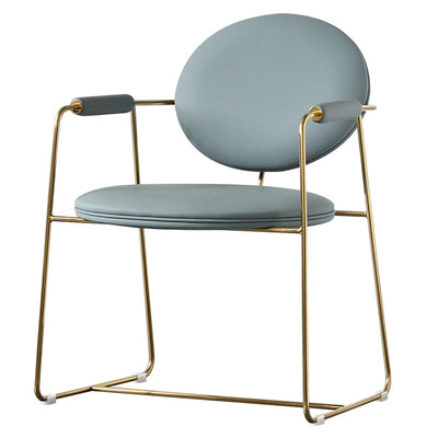 Portorosa Grey Velvet Dining Chairs 23.22"D (with 2 chairs)