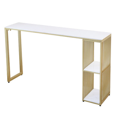Enna Marble Bar Table 62.99"