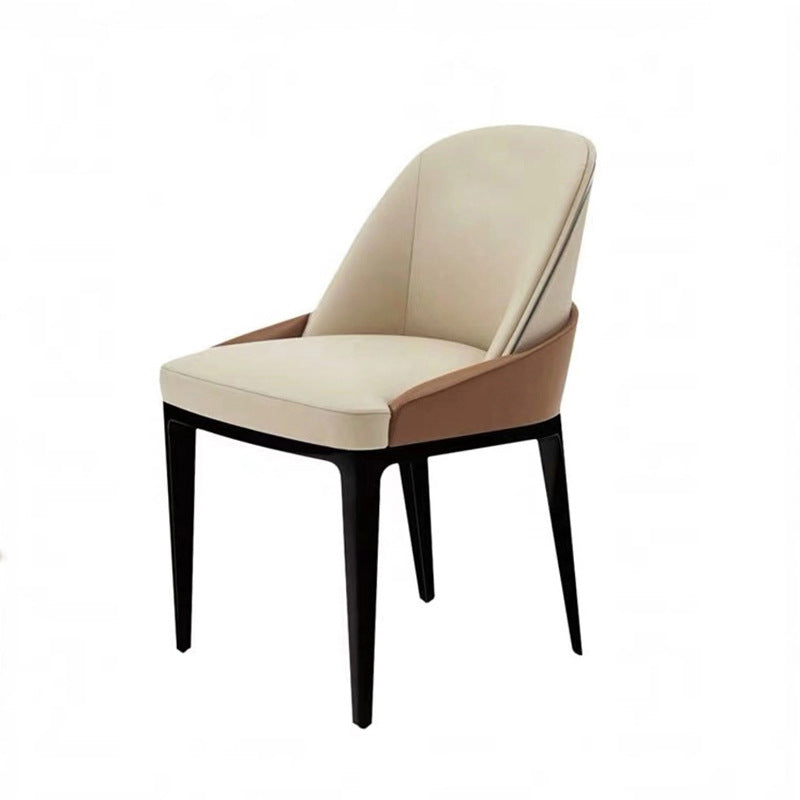 Pomezia White Dining Chairs 21.65"D (with 2 chairs)