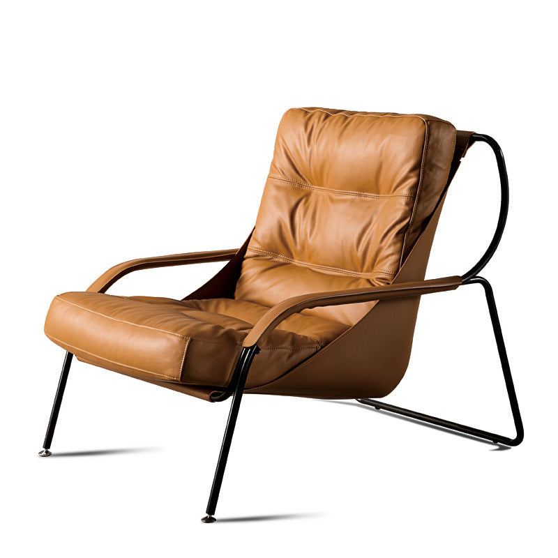 Capri Leather Lounge Chair 27.56&
