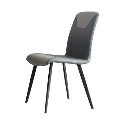 Lampedusa Blue PU Leather Dining Chair 23.62"D (with 2 chairs)
