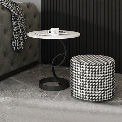 Brescia Slate Side Table 19.68''D