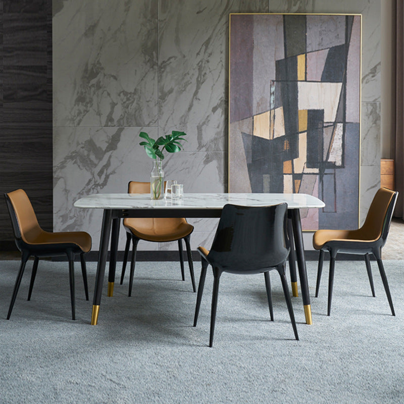 Bosa Black+Grey Dining Chairs 20.86"D  (with 2 chairs)