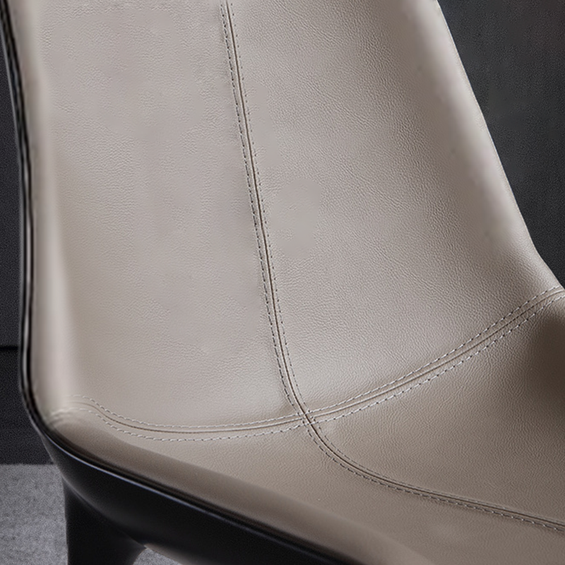 Bosa Black+Grey Dining Chairs 20.86"D  (with 2 chairs)