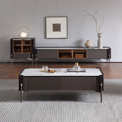 Biella Slate TV Stand 78.74''D