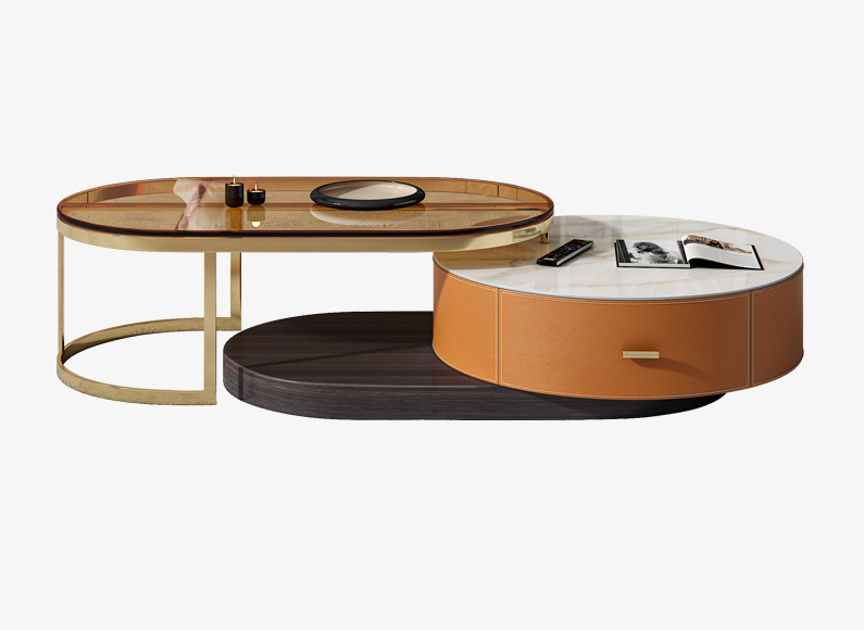 Brescia  Slate Coffee Tables 43.3 &
