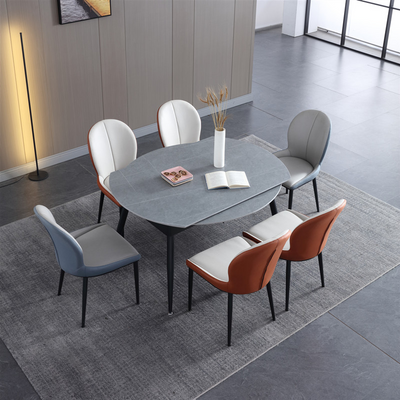 Pula Pink PU Leather Dining Chair 23.22"D (with 2 chairs)