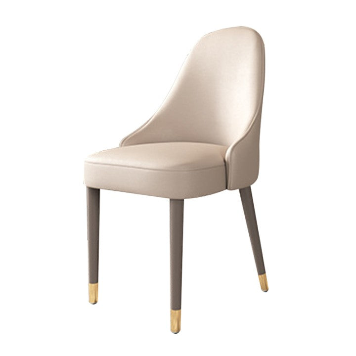 Oristano Leather Dining Chairs 18.11"D (with 2 chairs)