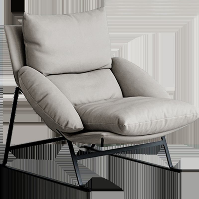 Olbia Green First Layer Leather Lounge Chairs 34.64"D