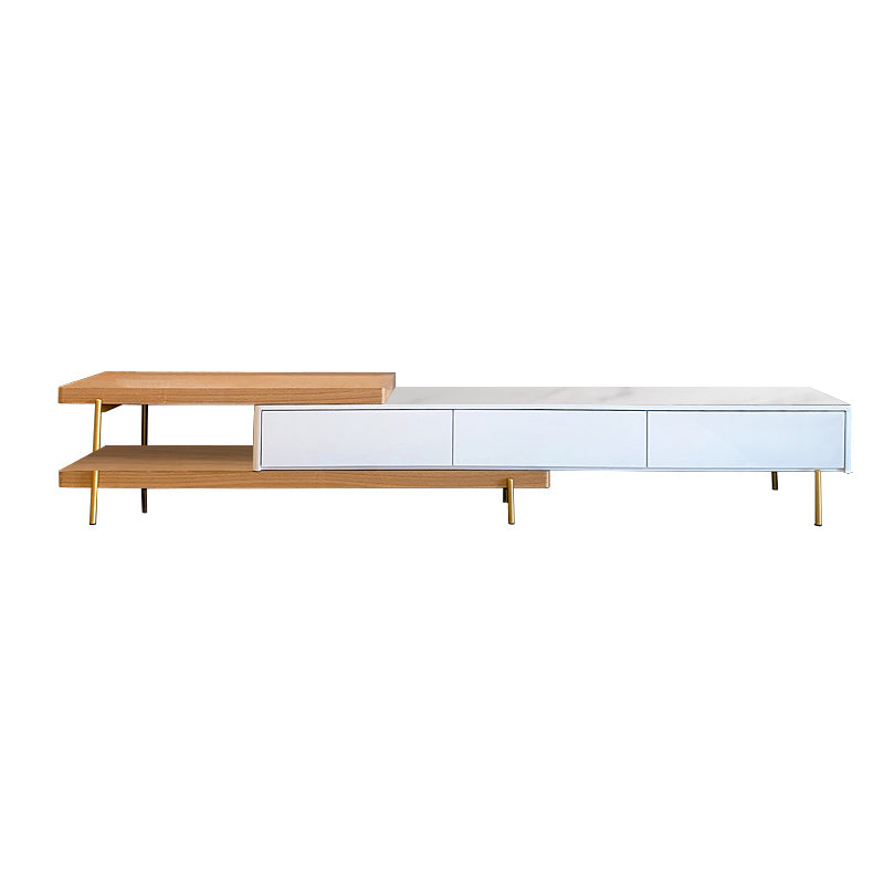 Battipaglia Slate TV Stand 15.74"D