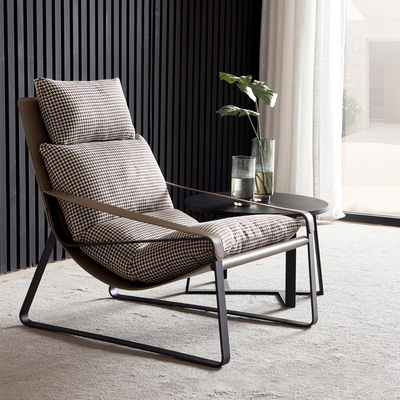 Empoli Cotton and Linen Lounge Chairs 36.22"D