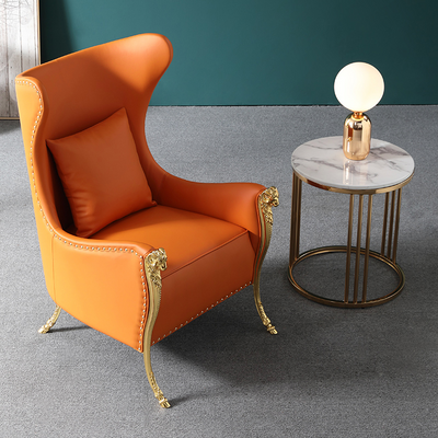 Empoli Blue Lint Lounge Chairs 24.41"D