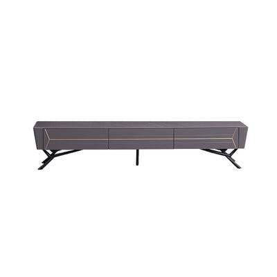Battipaglia Slate TV Stand 78.74"D