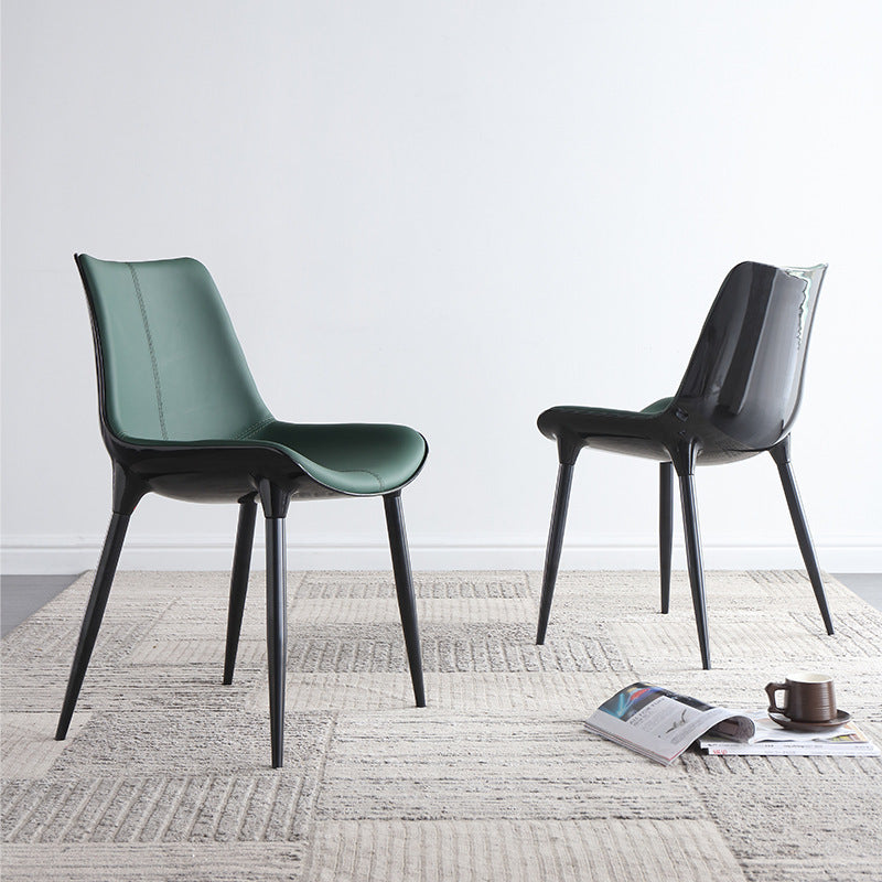 Bosa Black+Grey Dining Chairs 20.86"D  (with 2 chairs)