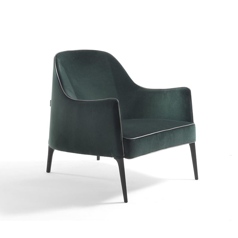 Olbia Faux Leather Lounge Chairs 26.77"D