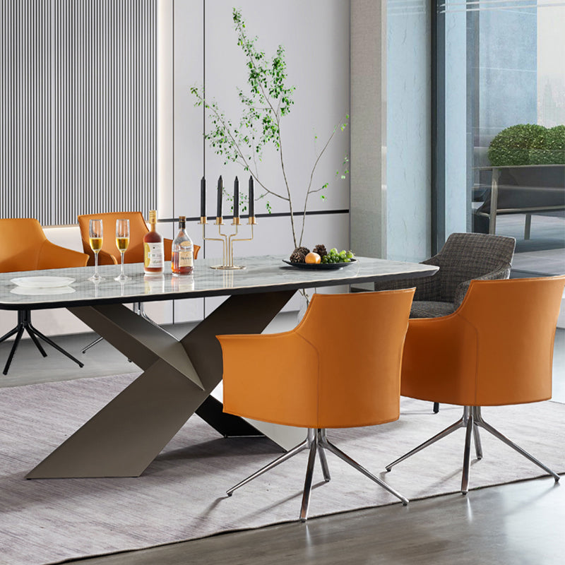 Olbia Faux Leather Lounge Chairs 25.59"D