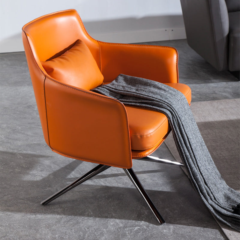 Olbia Faux Leather Lounge Chairs 25.59"D