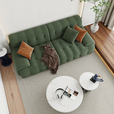 Orosei  Knitted Fabric Sofa 86.61"D