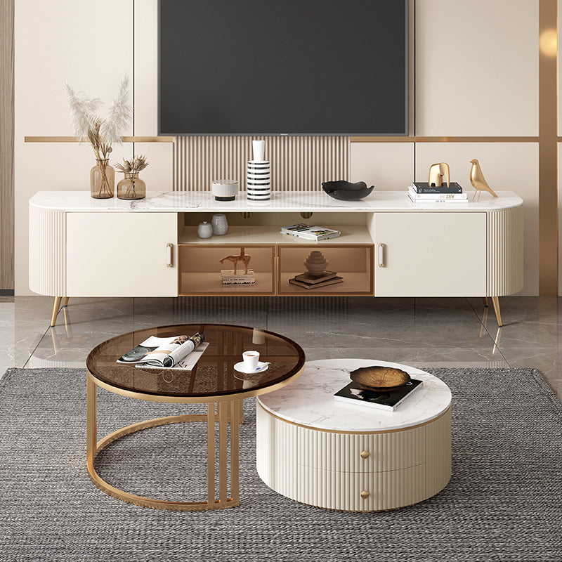 Arzachena Slate TV Stand 78.74"D