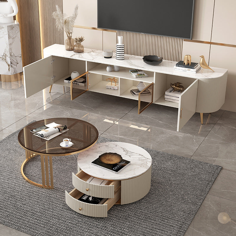Arzachena Slate TV Stand 78.74"D