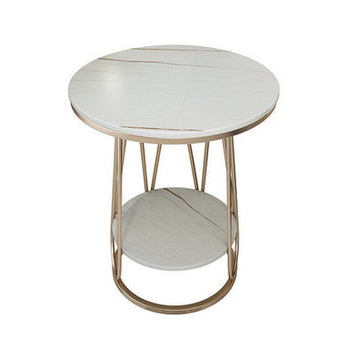 Bergamo/Brescia Slate Side Table 19.68''D