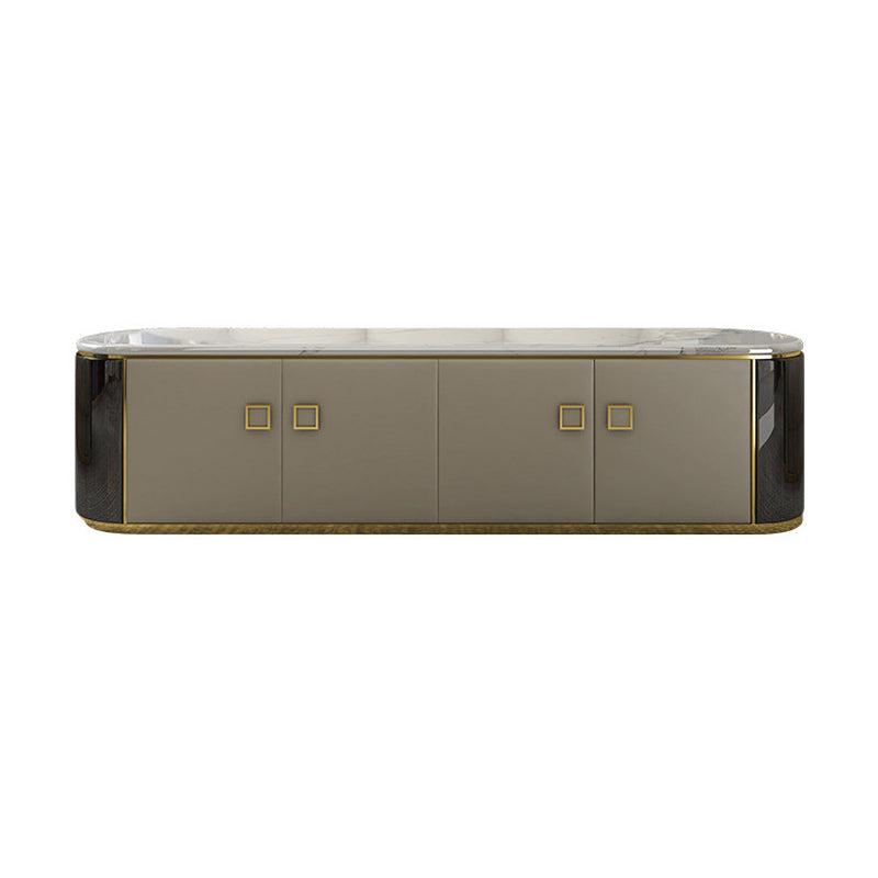 Chivasso Marble TV Stand 78.74"D