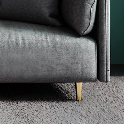 Cornuda Grey Technology Cloth Sofa 59.05"D