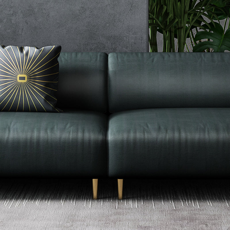 Cornuda Grey Technology Cloth Sofa 59.05"D