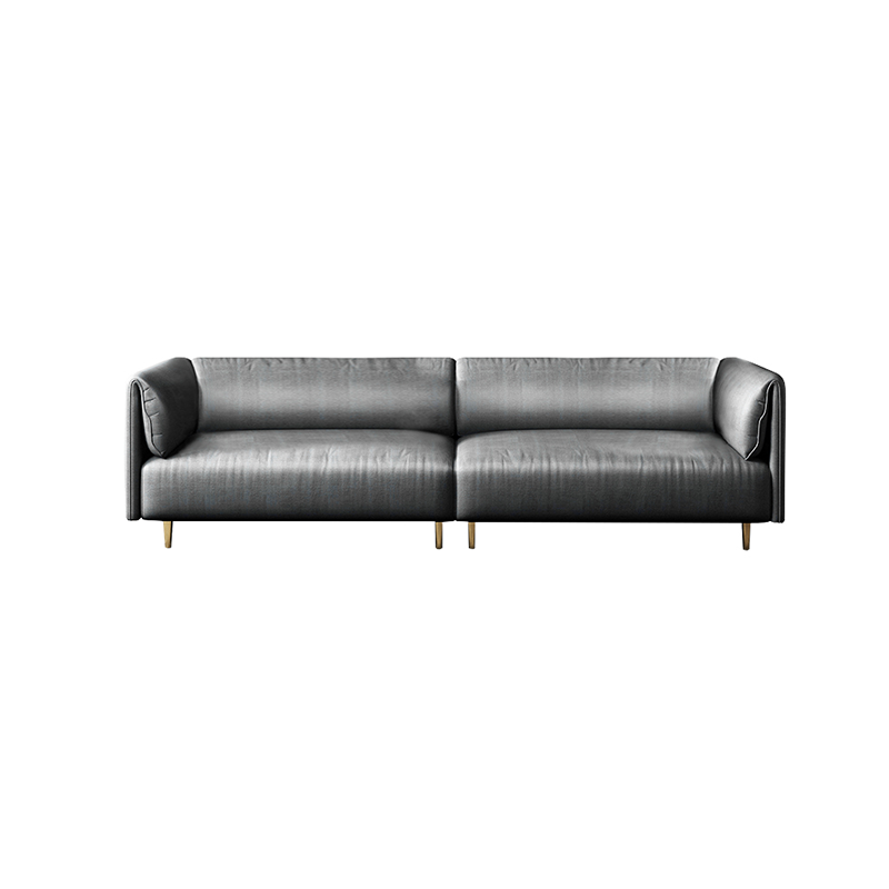 Cornuda Grey Technology Cloth Sofa 59.05"D