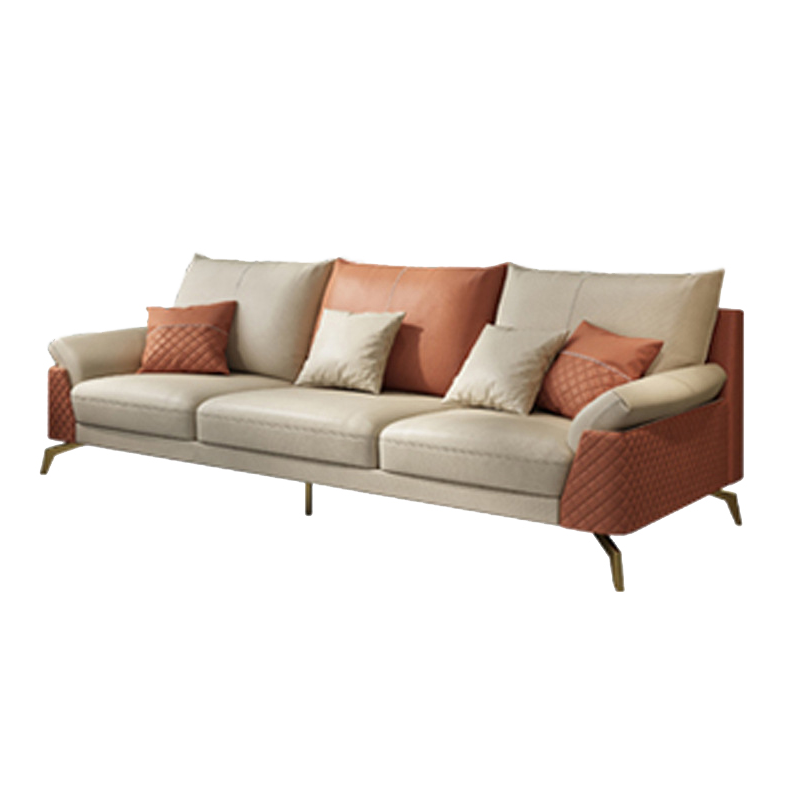 Cornuda Orange Technology Cloth Sofa 82.67"D