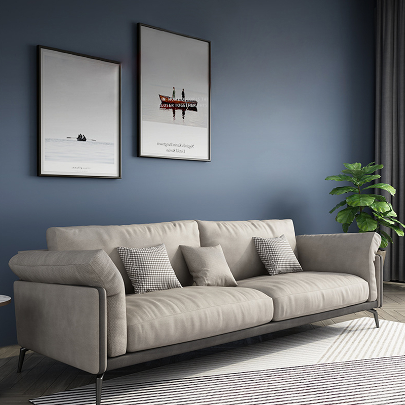 Cornuda Orange Technology Cloth Sofa 82.67"D