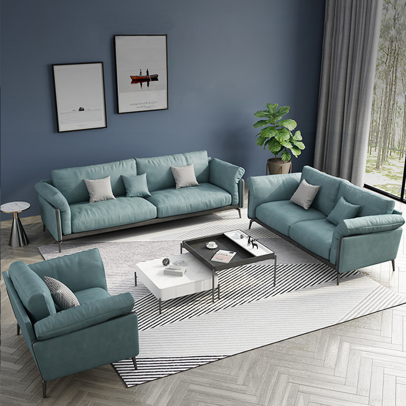 Cornuda Orange Technology Cloth Sofa 82.67"D