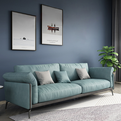 Cornuda Orange Technology Cloth Sofa 82.67"D