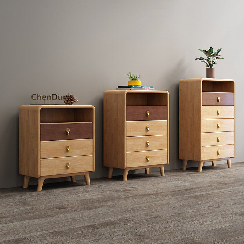 Pinerolo Wood Solid Wood Dresser (3 drawers) 24.6"D