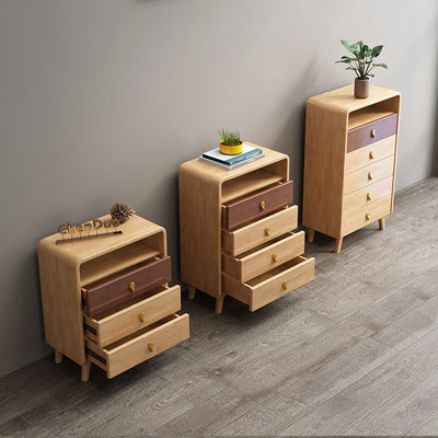 Pinerolo Wood Solid Wood Dresser (3 drawers) 24.6"D