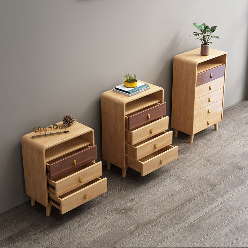 Pinerolo Wood Solid Wood Dresser (3 drawers) 24.6"D