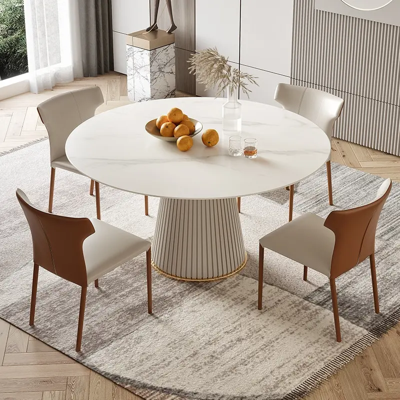 Oristano Leather Dining Chairs 19.68"D (with 2 chairs)