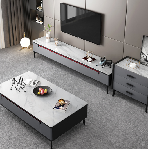 Lazio Slate TV Stand 78.74"D