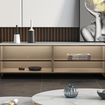 Bologna Steel TV Stands 70.86"D