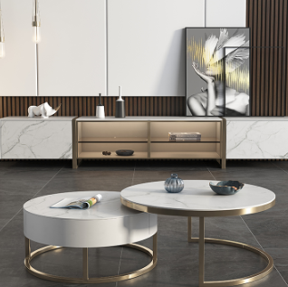 Bologna Steel TV Stands 70.86"D