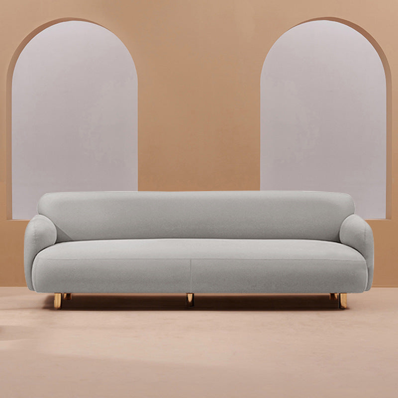 Cornuda Orange Technology Cloth Sofa 82.67"D
