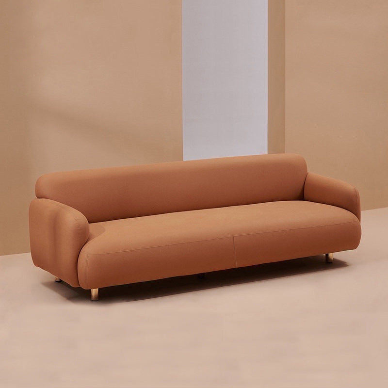 Cornuda Orange Technology Cloth Sofa 82.67"D