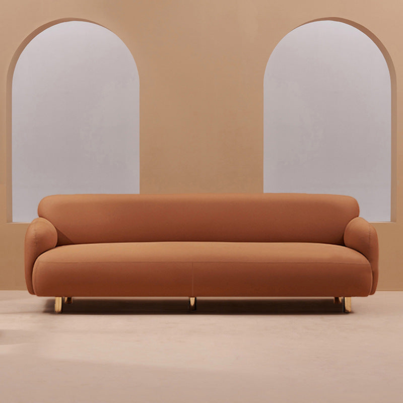 Cornuda Orange Technology Cloth Sofa 82.67"D