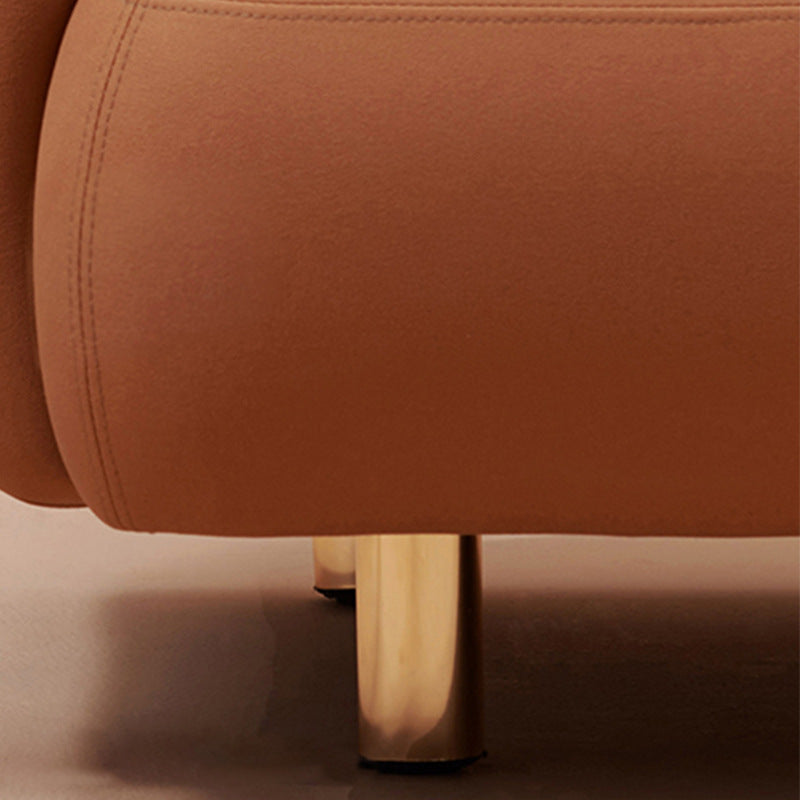Cornuda Orange Technology Cloth Sofa 82.67"D