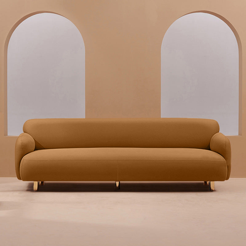 Cornuda Orange Technology Cloth Sofa 82.67"D