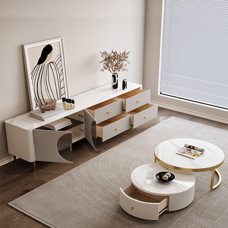 Arzachena Slate TV Stand 78.74"D