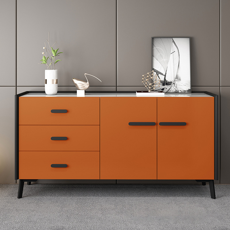 Sondrio Orange Solid Wood 47.24"D