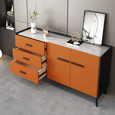 Sondrio Orange Solid Wood 47.24"D